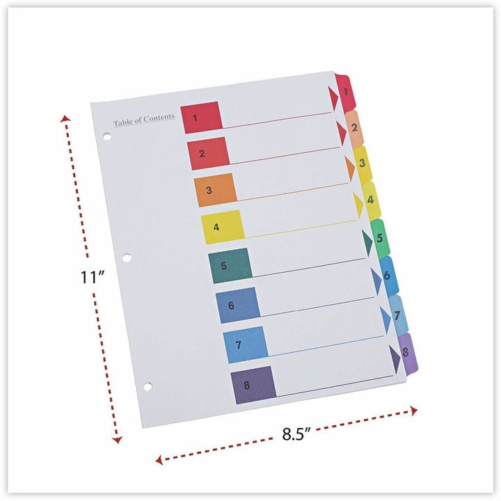 Image of Universal UNV24802 Index Divider