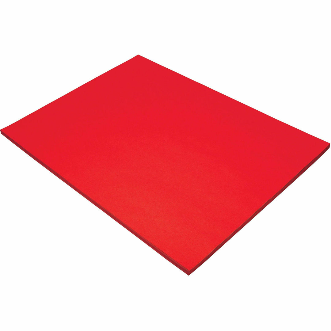 Image of Pacon® Construction Paper, 76lb., 18"x24", 50/PK, Festive Red