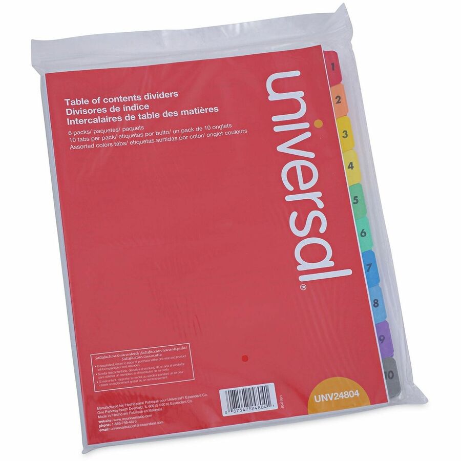 Image of Universal UNV24804 Index Divider