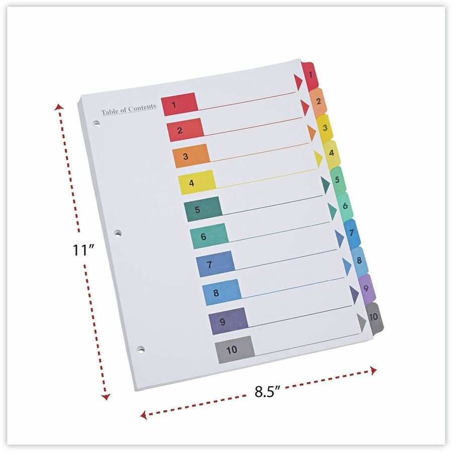 Image of Universal UNV24804 Index Divider