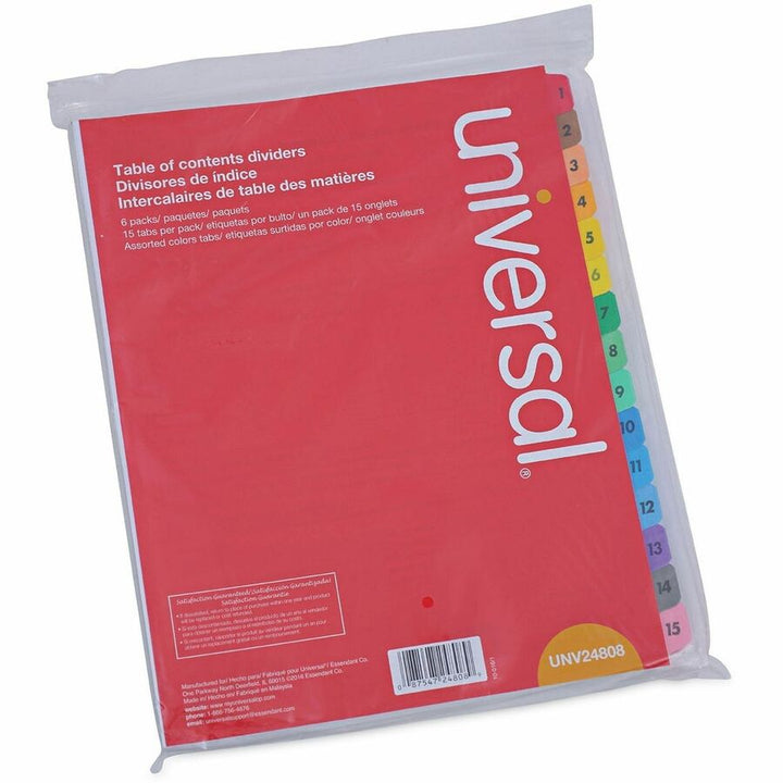 Image of Universal UNV24808 Index Divider