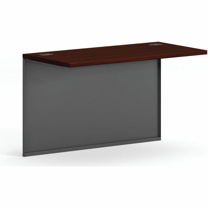 Image of HON® Bridge, 48"x24"x29-1/2", Mahogany/Charcoal
