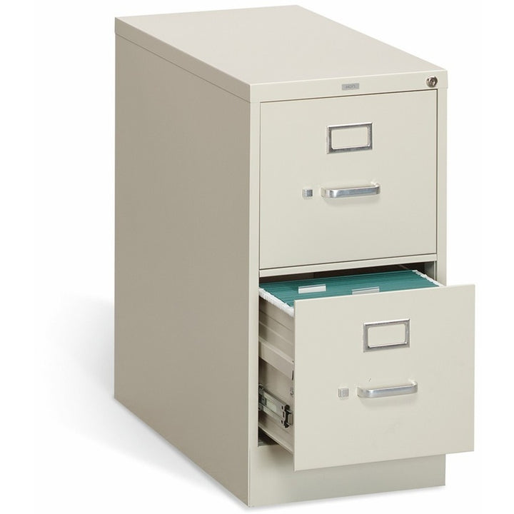 Image of HON® 310 Series Vertical File, 2 Letter-Size File Drawers, Putty, 15" X 26.5" X 29"