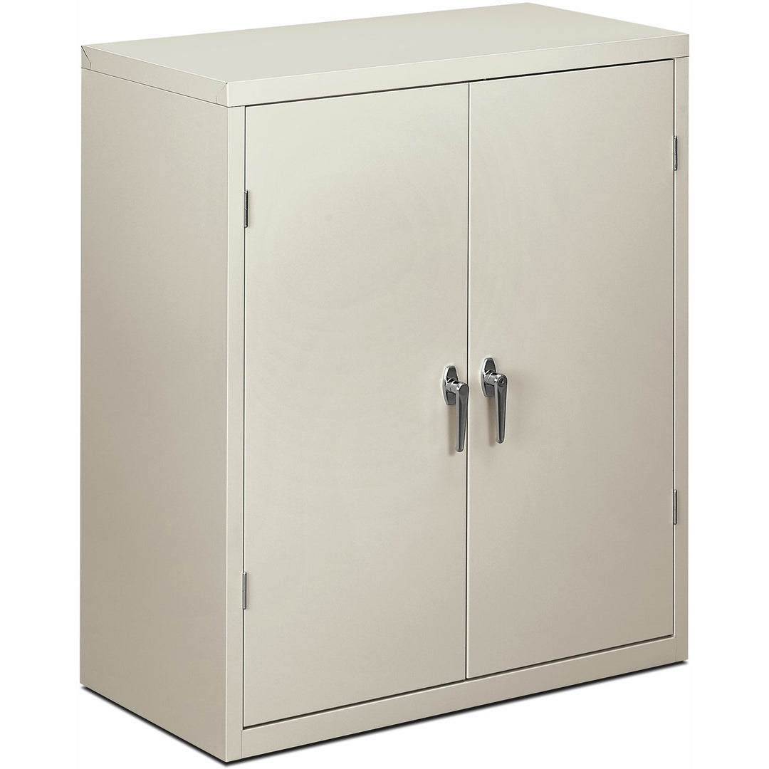 Image of HON® Assembled Storage Cabinet, 36w x 18.13d x 41.75h, Light Gray