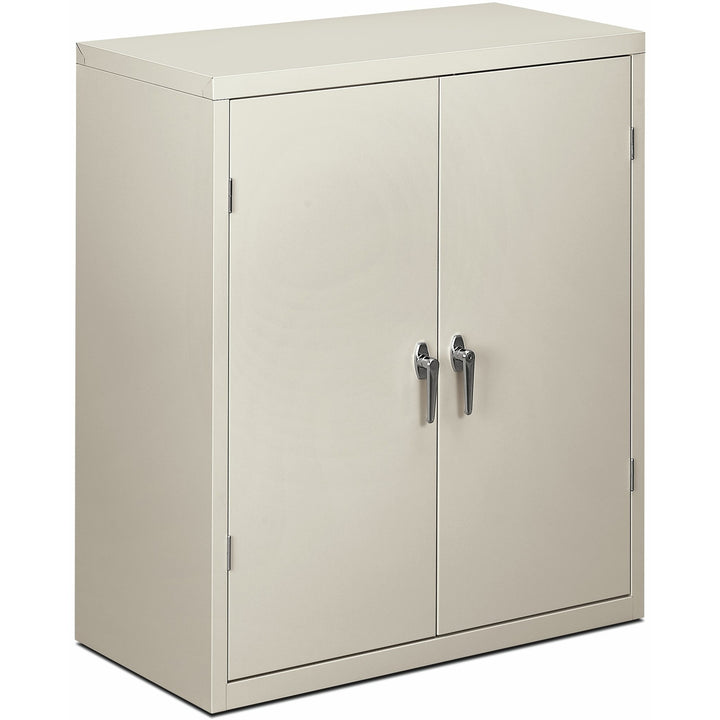 Image of HON® Assembled Storage Cabinet, 36w x 18.13d x 41.75h, Light Gray