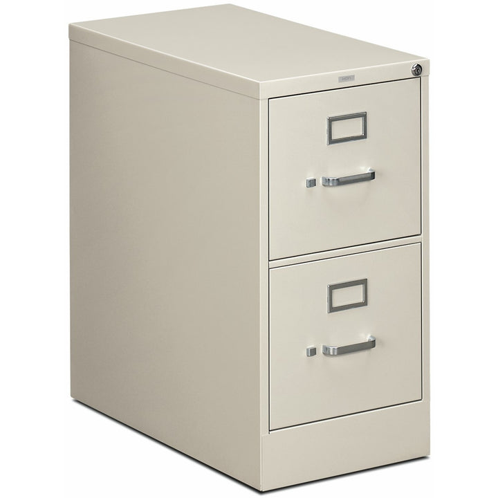 Image of HON® 310 Series Vertical File, 2 Letter-Size File Drawers, Light Gray, 15" X 26.5" X 29"