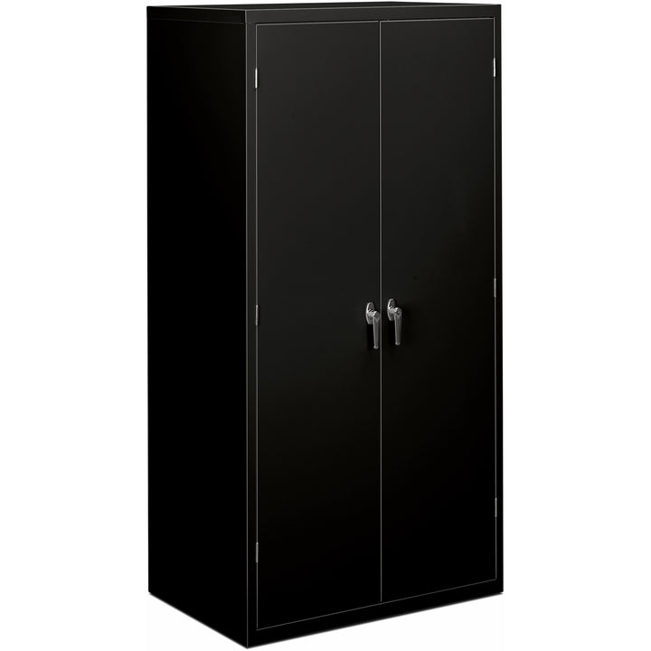 Image of HON® Assembled Storage Cabinet, 36w x 24.25d x 71.75h, Black