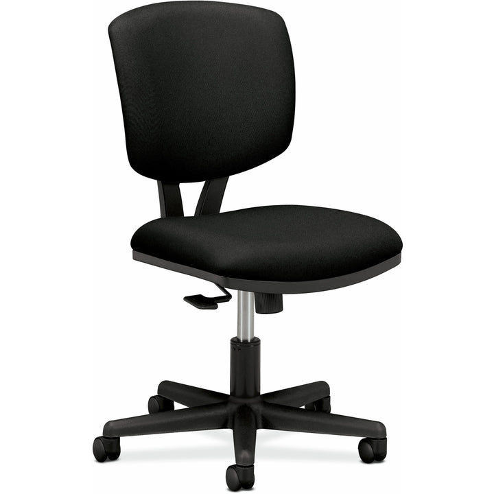 Image of HON® Volt Series Task Chair With Synchro-Tilt, Supports Up To 250 Lb, 18" To 22.25" Seat Height, Black