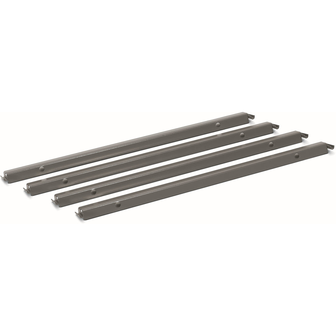Image of HON® Single Cross Rails for HON 30", 36" and 42" Wide Lateral Files, Gray, 4/Pack
