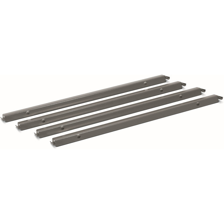 Image of HON® Single Cross Rails for HON 30", 36" and 42" Wide Lateral Files, Gray, 4/Pack