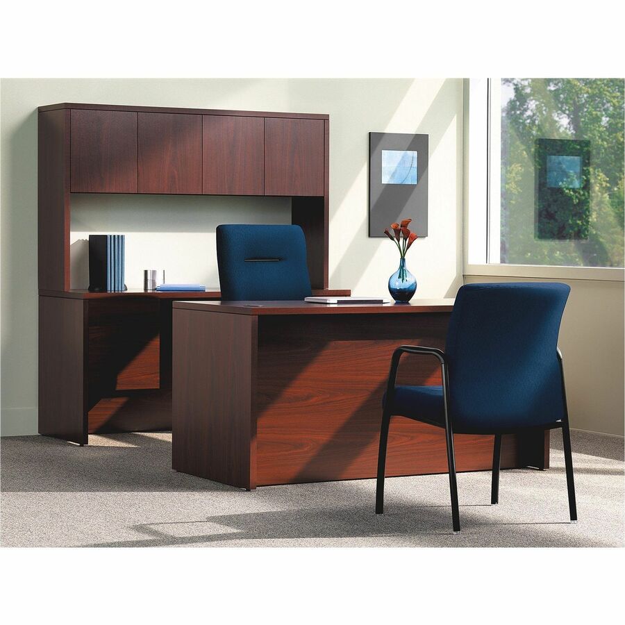 Image of HON® 10500 Series Lateral File, 2 Legal/letter-Size File Drawers, Mahogany, 36" X 20" X 29.5"
