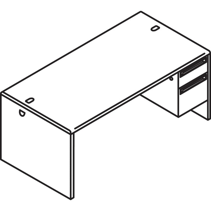 Image of HON 38000 H38251 Pedestal Desk