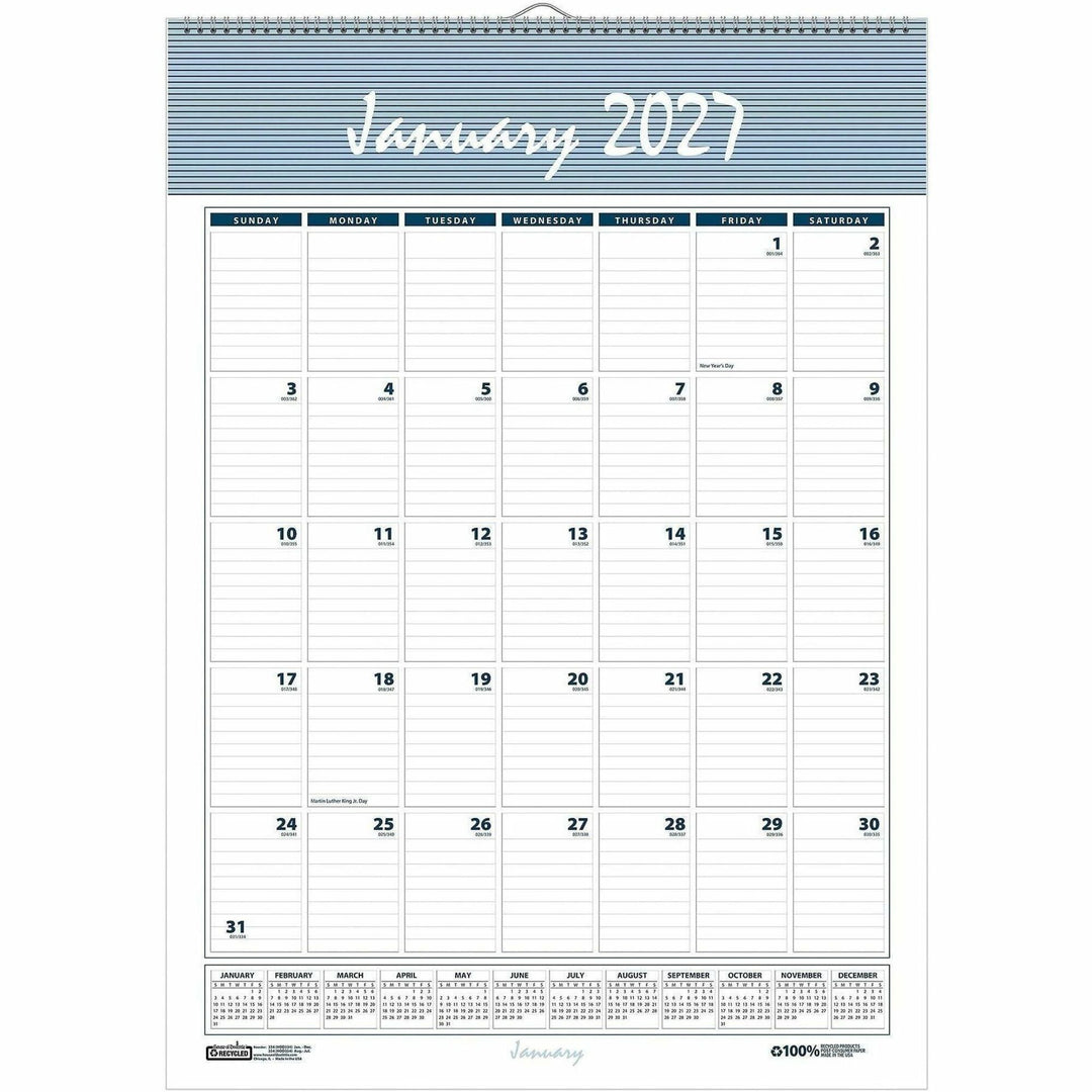 Image of House of Doolittle 334 Bar Harbor 12-Month Wall Calendar