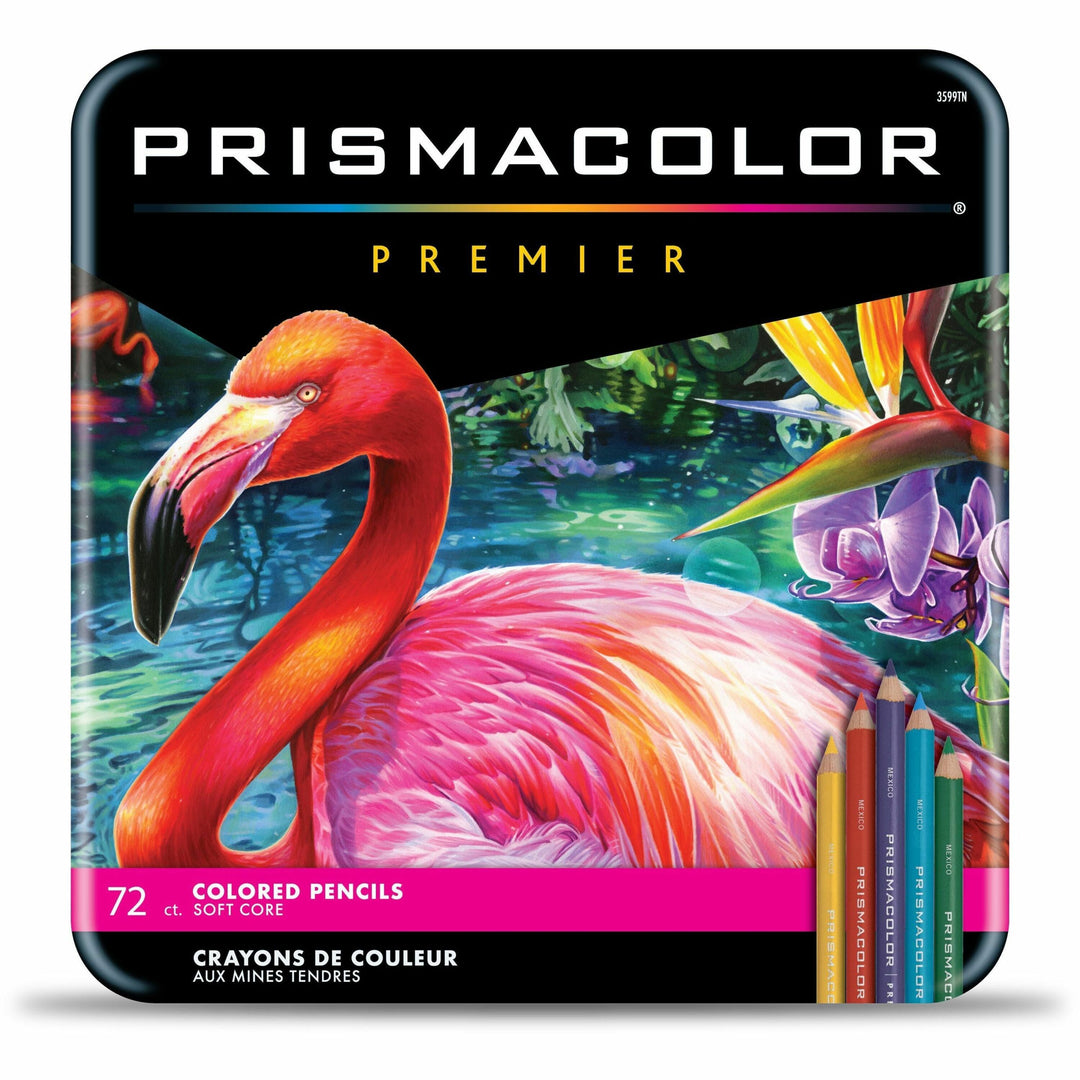 Image of Prismacolor 3599TN Thick Core Colored Pencils, Assorted Lead, 72 / Set