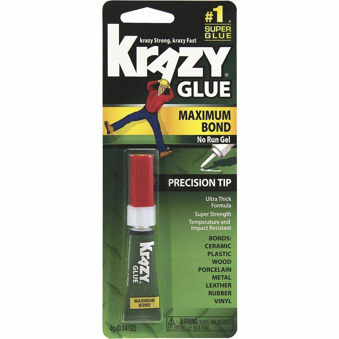 Image of Krazy Glue KG48448MR Advanced Gel, 0.14 oz, Clear, 1 Each