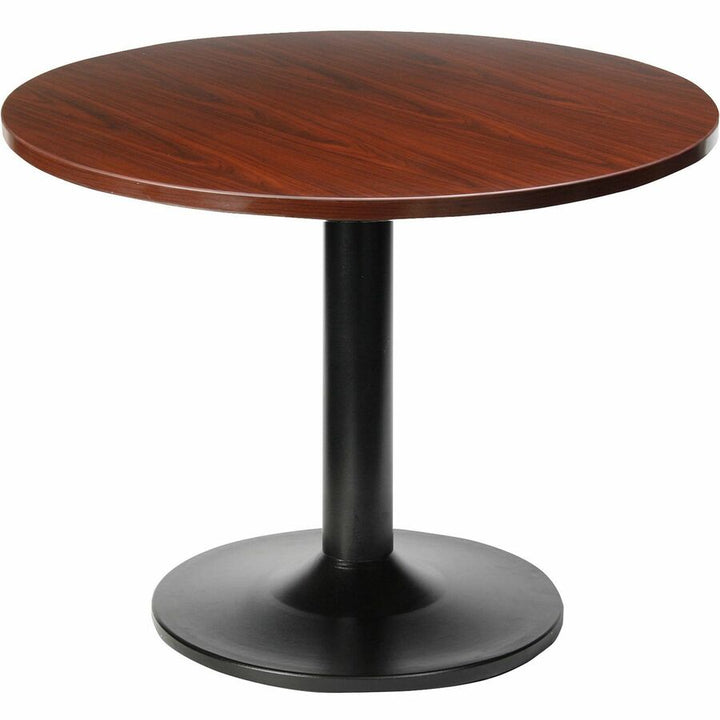 Image of Lorell Conference Tabletop, Box 1/2, Round, 42"Dia., Mahogany