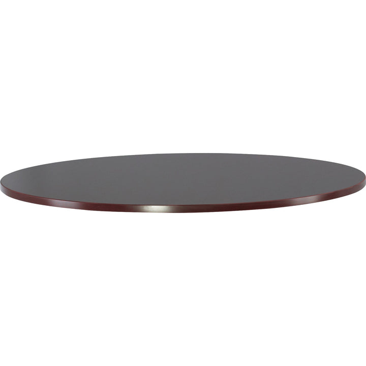 Image of Lorell Conference Tabletop, Box 1/2, Round, 48"Dia., Mahogany