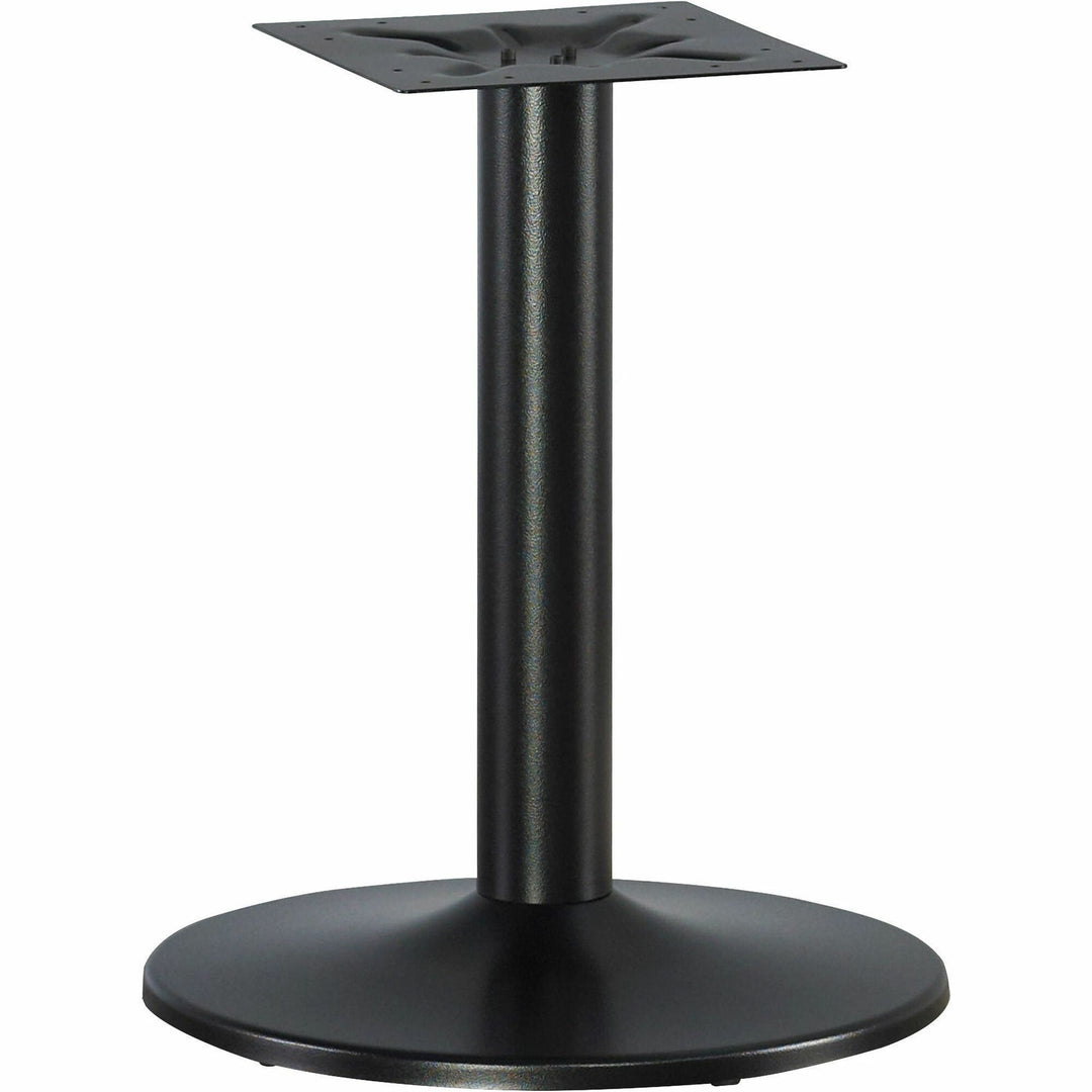 Image of Lorell Steel Table Base, f/42"/48" Tabletops, 24"x24"x29", Black