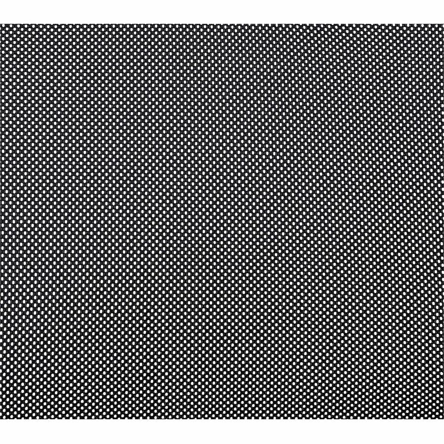 Image of Lorell Guest Chair, 24"x23-1/2"x32-3/4", Black Faux Leather Seat