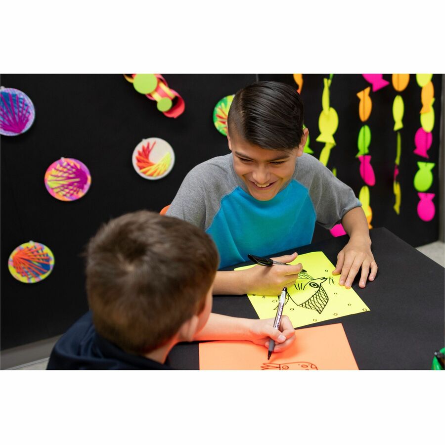 Image of Pacon® Bond Paper, 24 lb., 8-1/2"x11", 100Sht/PK, Neon Yellow