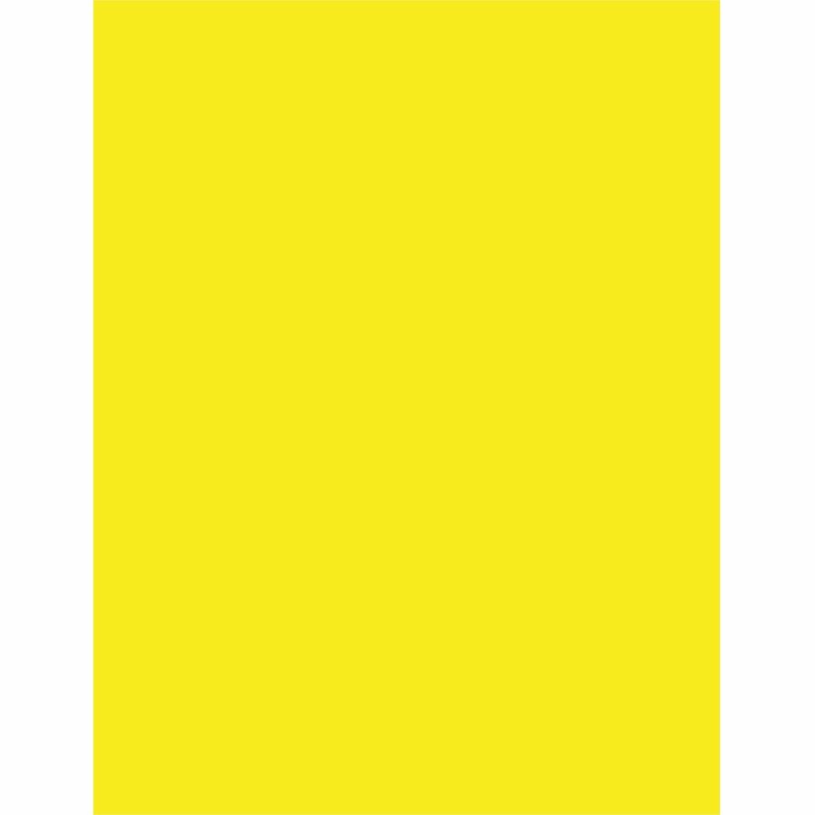 Image of Pacon® Bond Paper, 24 lb., 8-1/2"x11", 100Sht/PK, Neon Yellow