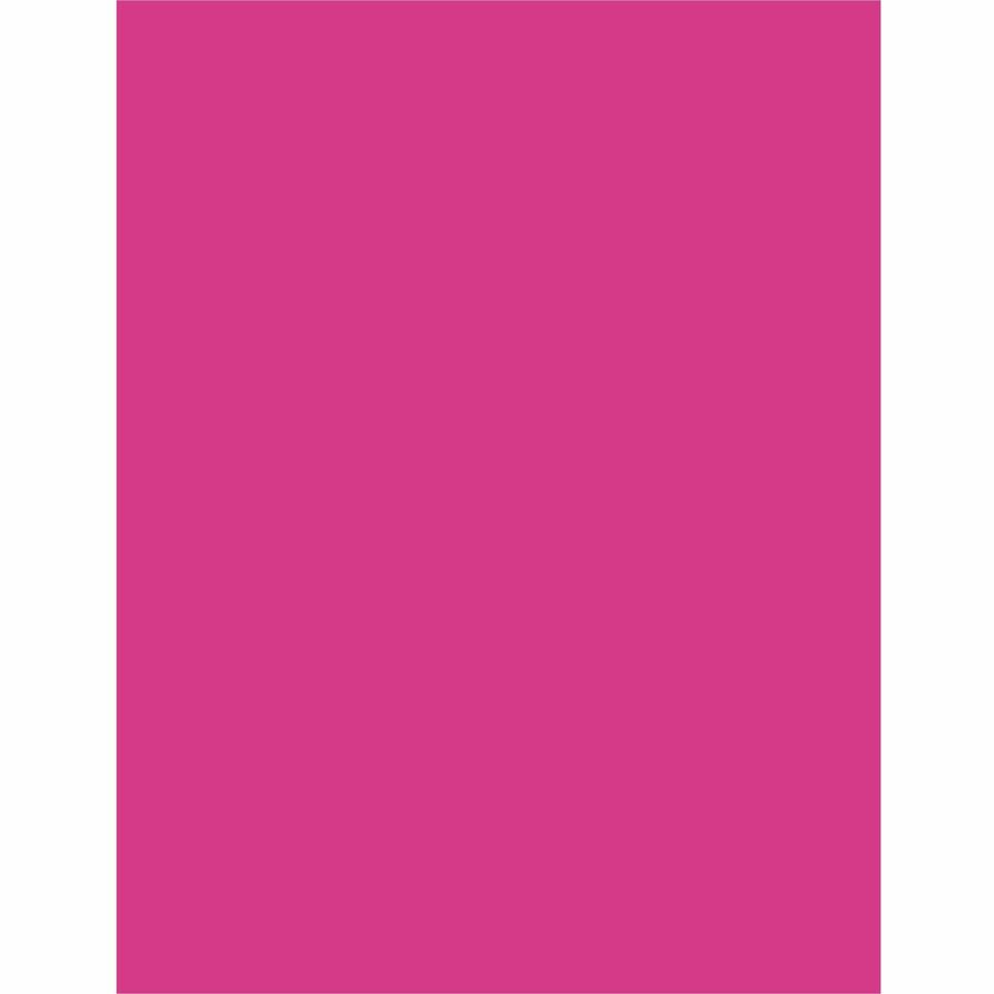 Image of Pacon® Bond Paper, 24 lb., 8-1/2"x11", 100Sht/PK, Neon Pink