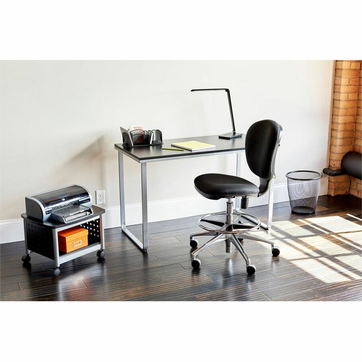 Image of Safco® Deluxe Organizer, 6 Compartments, Steel, 12.5 x 5.25 x 5.25, Black