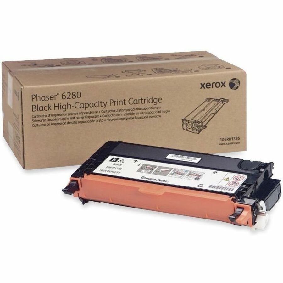Image of Xerox® 106r01395 High-Yield Toner, 7,000 Page-Yield, Black