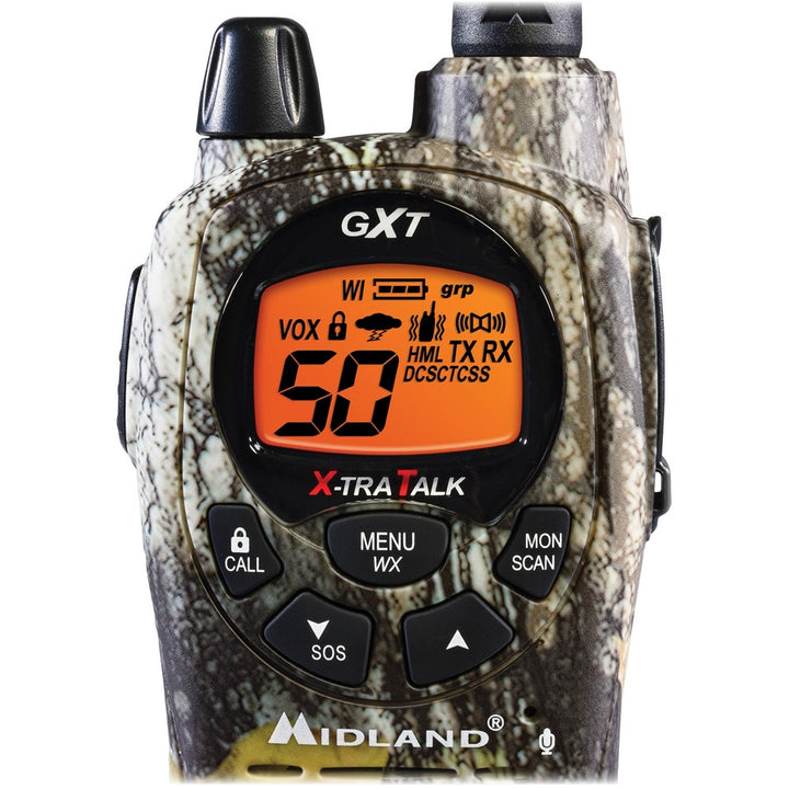 Image of Midland® Two-Way Radios, Pair, 36mi Range, Camouflage
