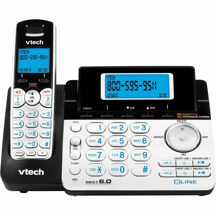 Image of Vtech® Two-Line Expandable Cordless Phone With Answering System