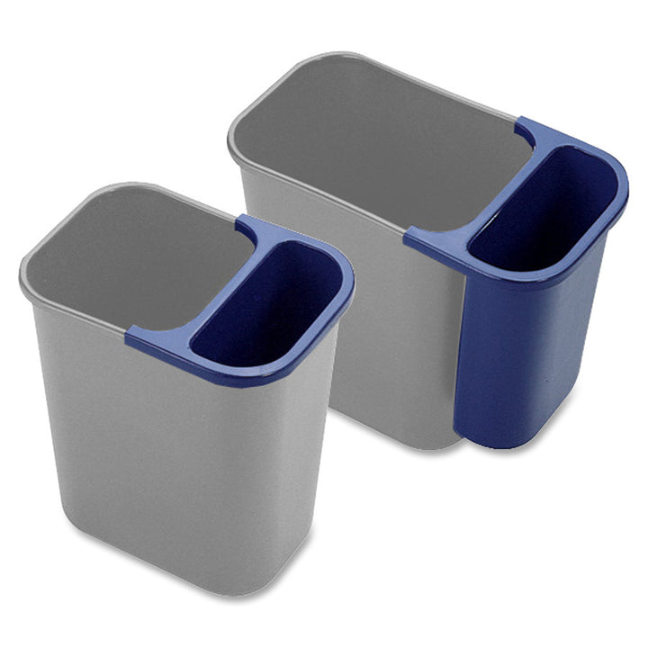 Image of Rubbermaid Commercial 295073 Saddlebasket Recycling Side Bin