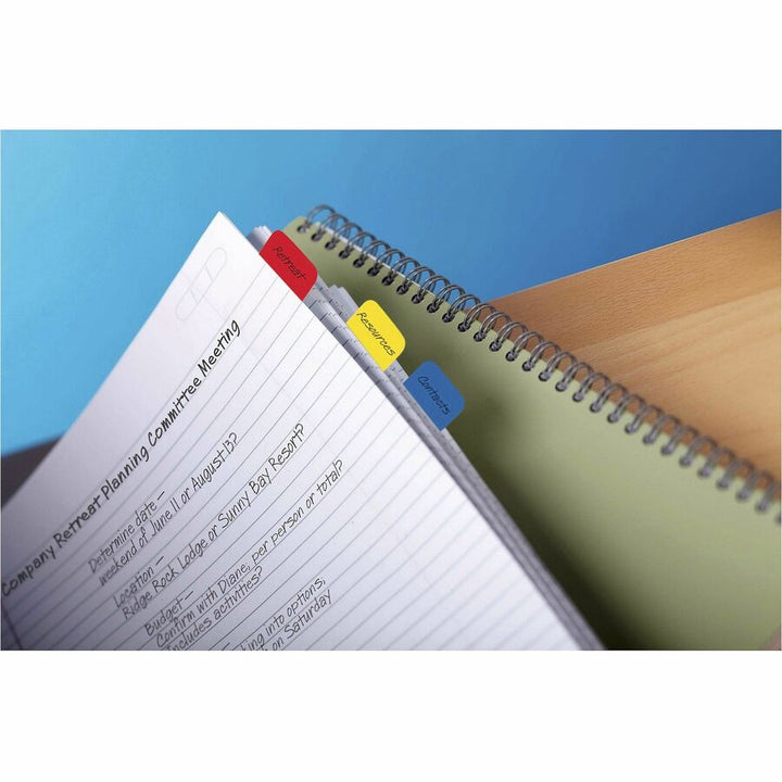 Image of 3M Post-it Tabs, 1"x1-1/2", 36 Tabs/PK, Assorted