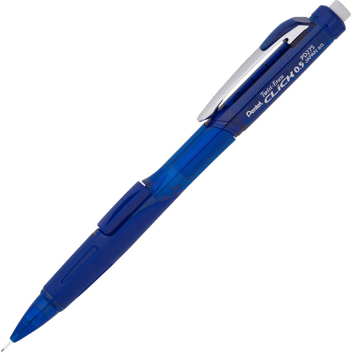Image of Pentel® Mechanical Pencil, w/Twist Eraser, Refillable, 0.5mm, Asst.