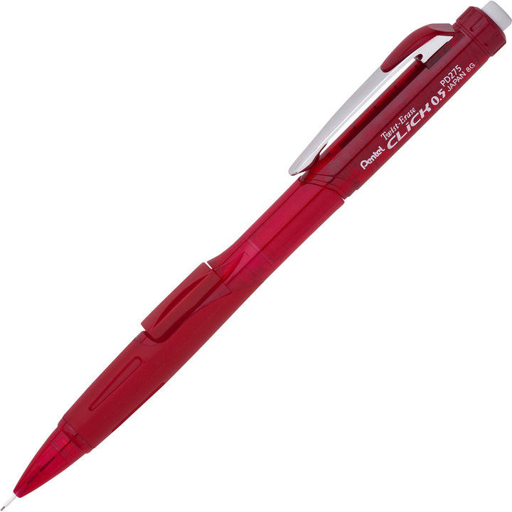 Image of Pentel® Mechanical Pencil, w/Twist Eraser, Refillable, 0.5mm, Asst.