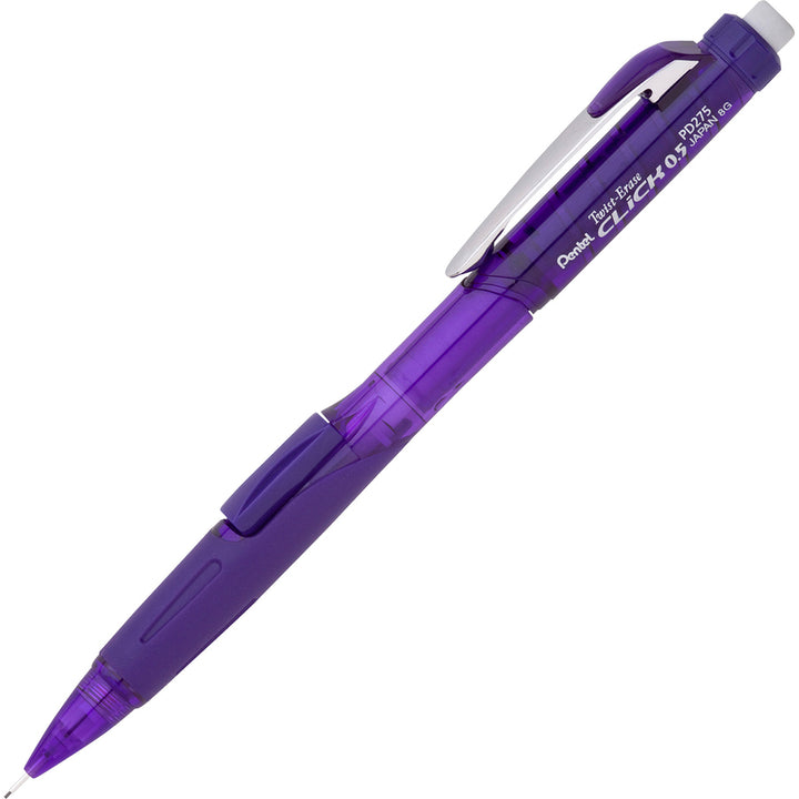 Image of Pentel® Mechanical Pencil, w/Twist Eraser, Refillable, 0.5mm, Asst.