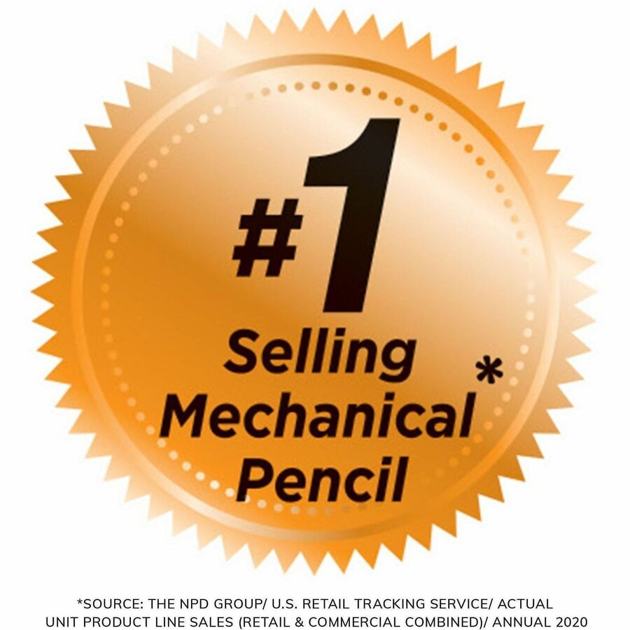 Image of BIC® Mechanical Pencils, .7mm w/ 3 Leads, 10/PK, Assorted