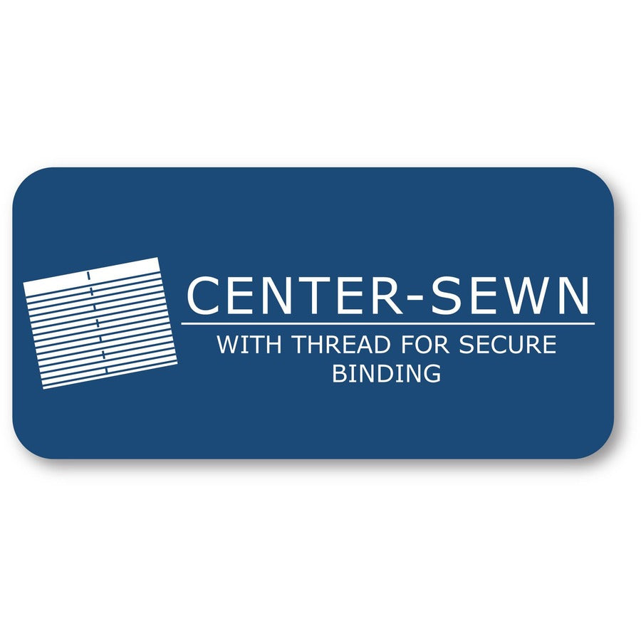 Image of Roaring Spring® Composition Book,Unruled,50 Sheets,9-3/4"x7-1/2",Black Cvr.