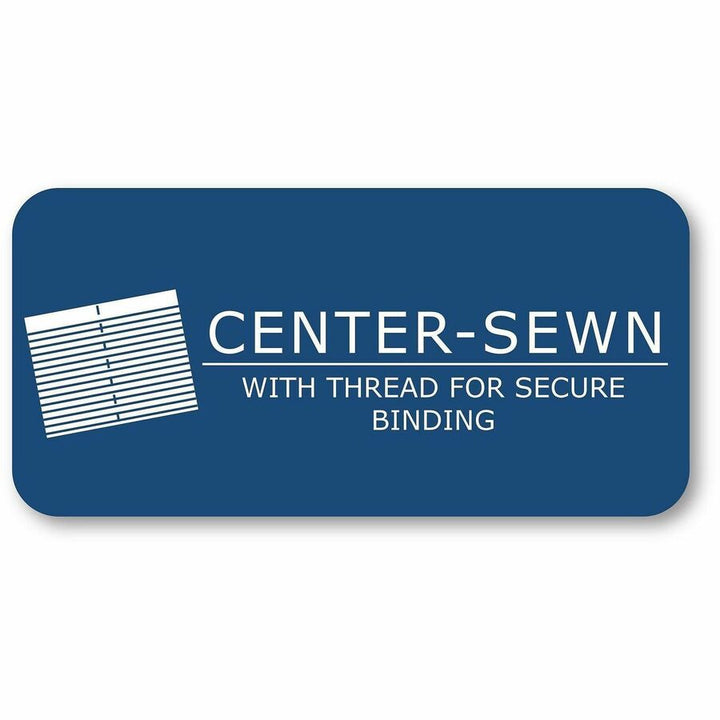 Image of Roaring Spring® Composition Book,Unruled,50 Sheets,9-3/4"x7-1/2",Black Cvr.