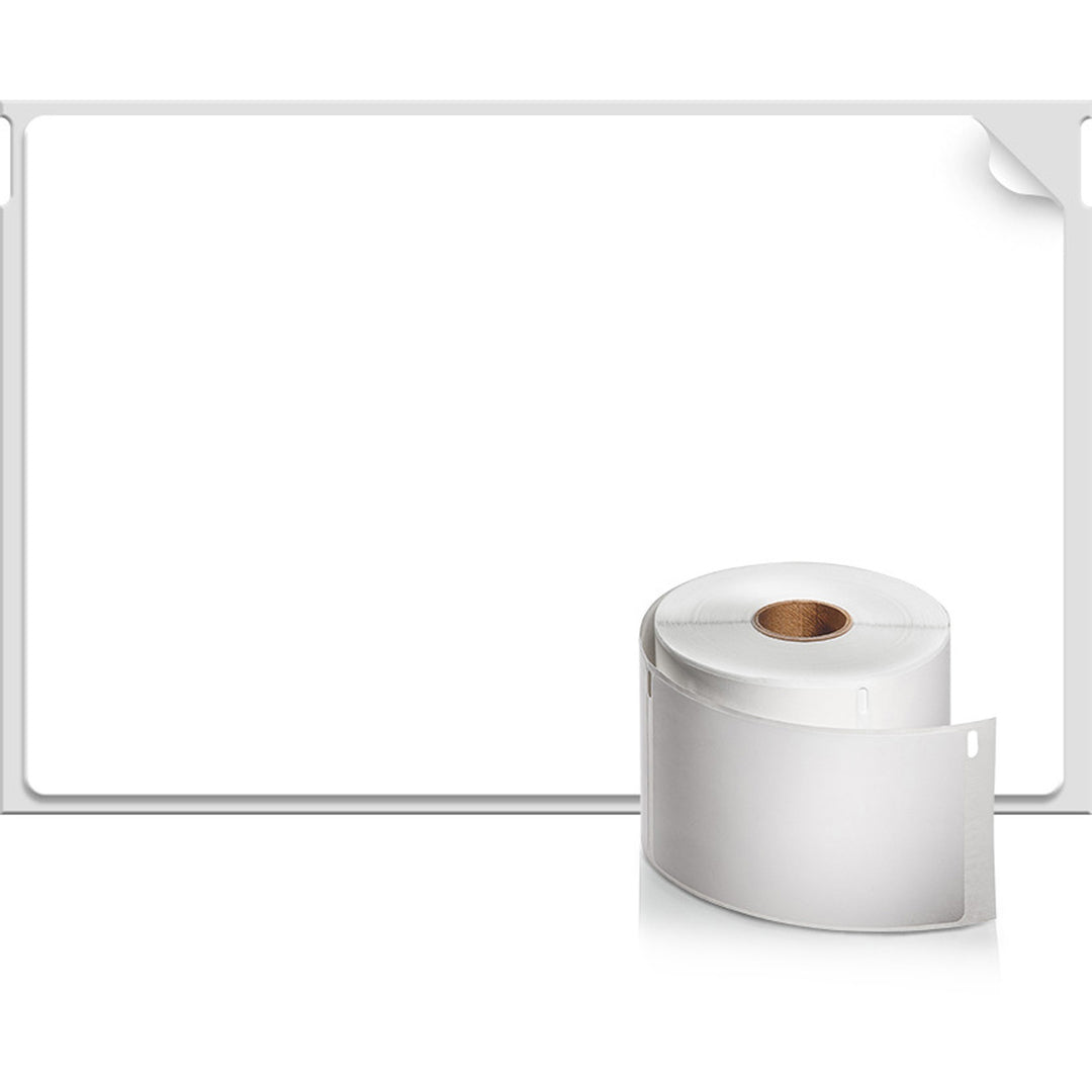 Image of Dymo 30256 LabelWriter Large Shipping Labels, 2 5/16" W x 4" Length, Rectangle, Direct Thermal, White, 300 / Roll, 1 Roll