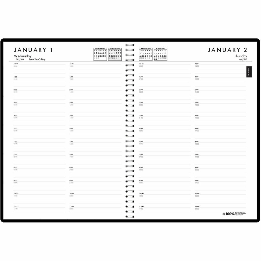 Image of House of Doolittle 289632 Recycled Daily/Monthly 24/7 Appointment Planner
