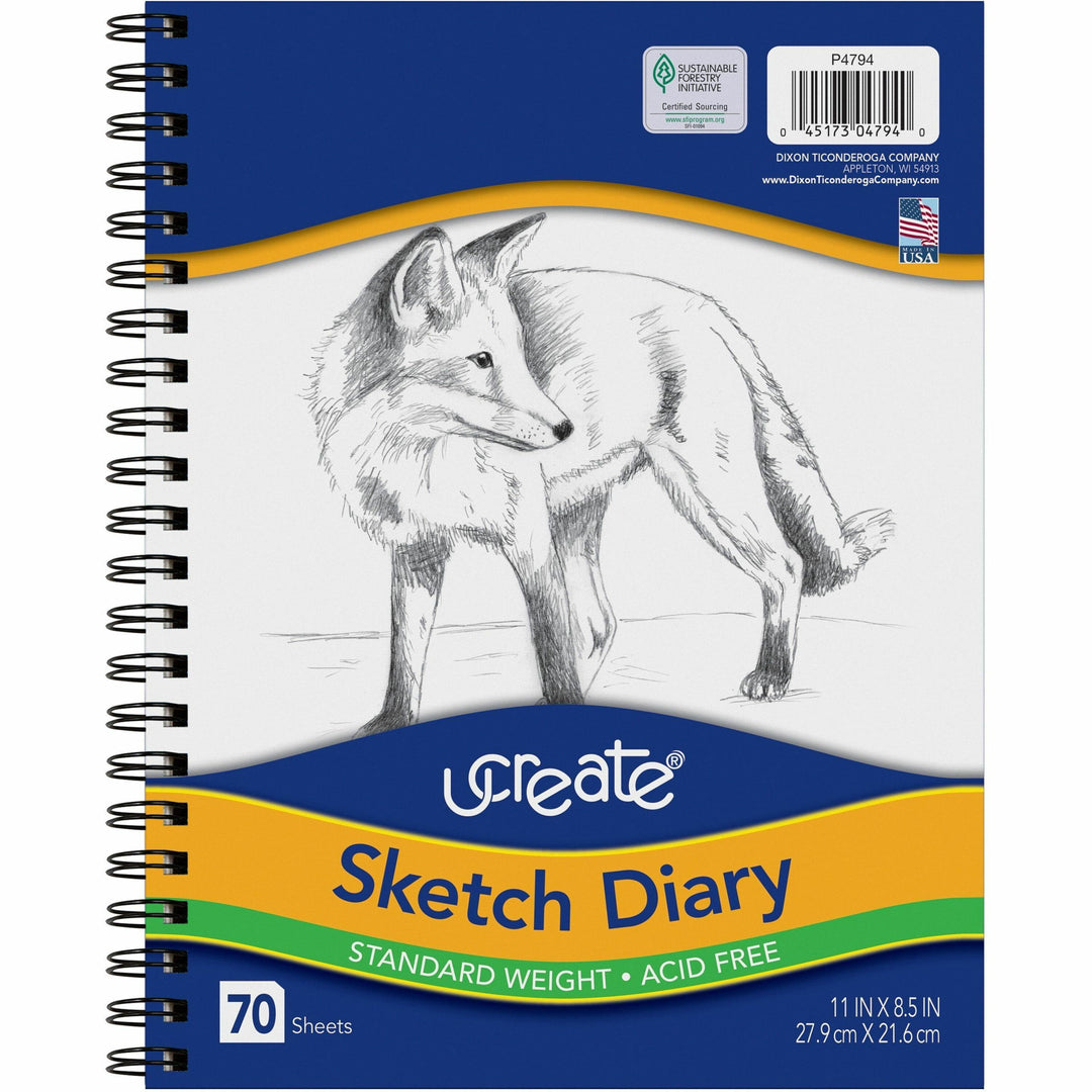 Image of UCreate 4794 Art1st Sketch Diary, Letter