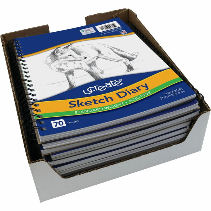 Image of UCreate 4794 Art1st Sketch Diary, Letter