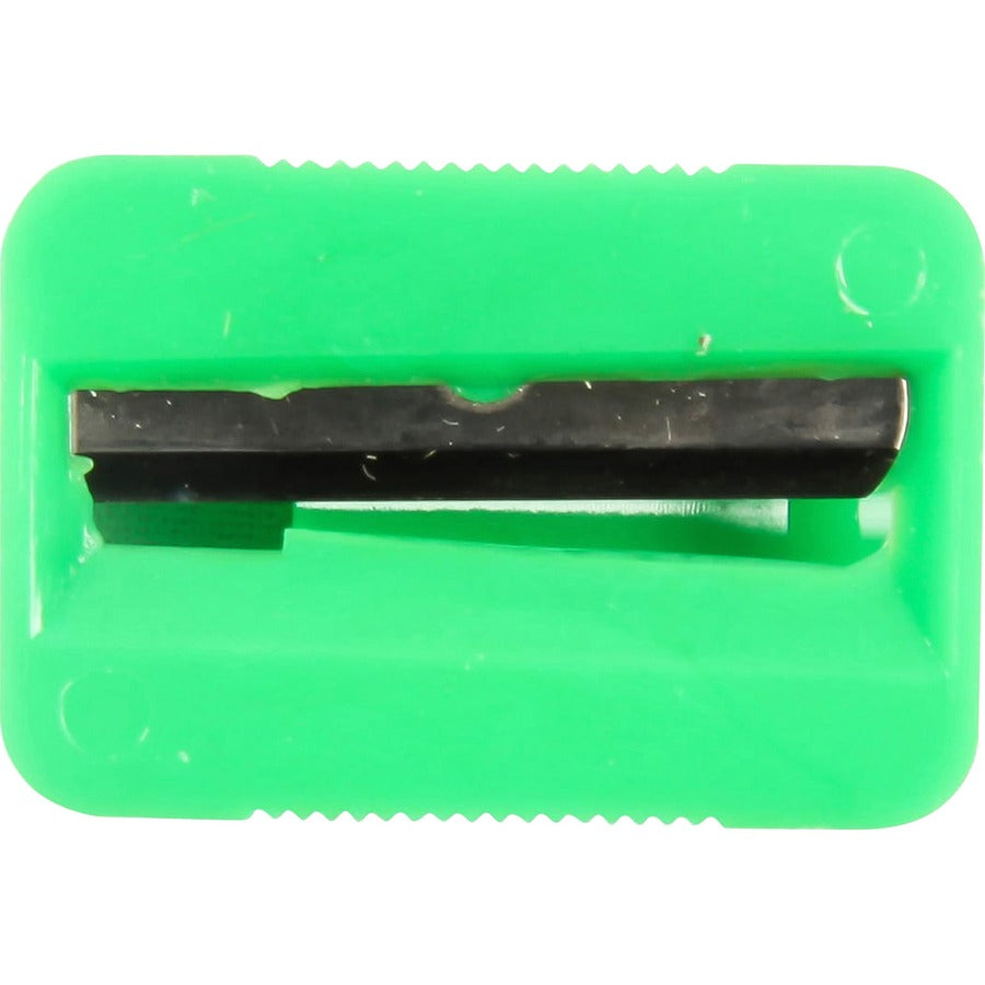 Image of Baumgartens® Single Sharpener,w/ Steel Blade,Plastic,1-1/8" L,Assorted