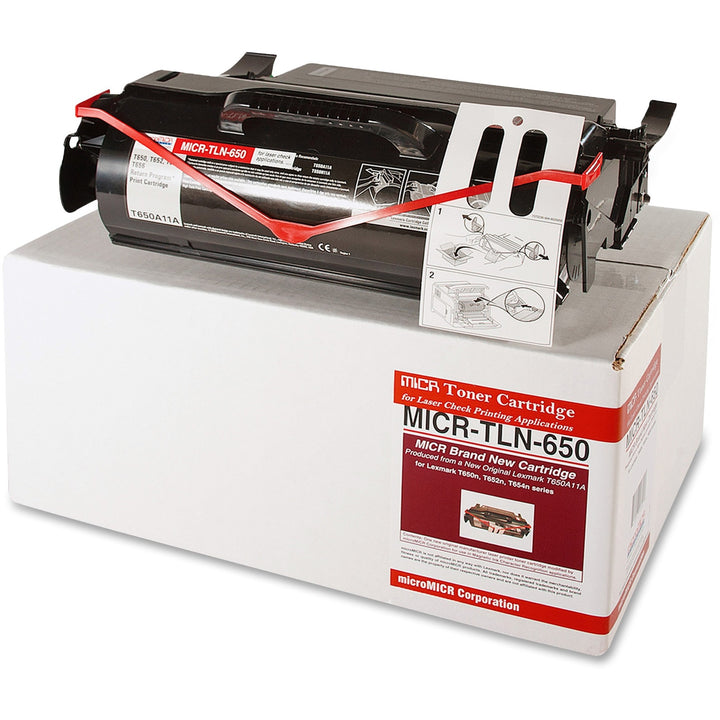 Image of microMICR MICR-TLN-650 MICRTLN650 Toner Cartridge, 7000 Pages, 1 Each