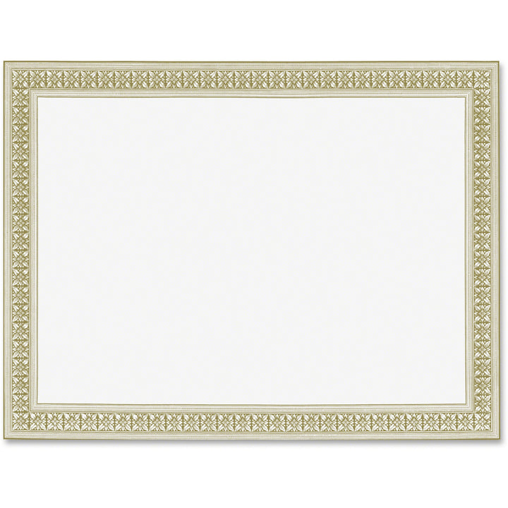 Image of Geographics® Award Certificates, Printable, 11"x8-1/2", 12/PK, Gold