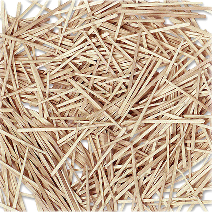 Image of Creativity Street 369001 Flat Wood Toothpicks, Wood, Natural, 1 Box