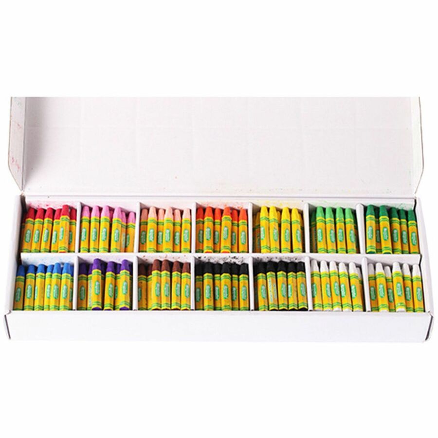 Image of Crayola® Oil Pastel Crayons,12-Color Set, 336/BX, Assorted