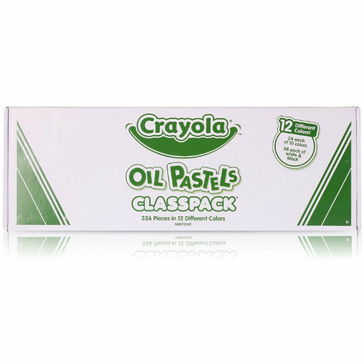 Image of Crayola® Oil Pastel Crayons,12-Color Set, 336/BX, Assorted