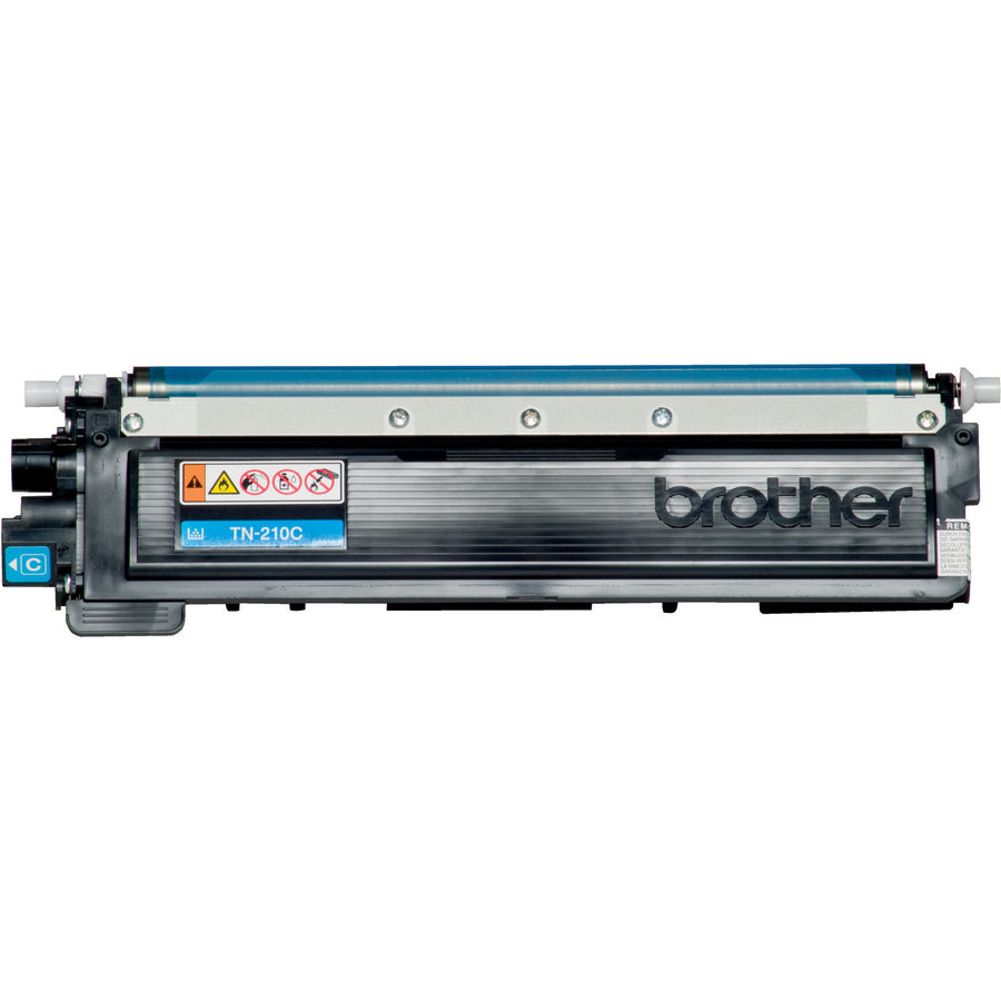Image of Brother TN210C TN210 BK/C/M/Y Toner Cartridge, 1400 Pages, 1 Each
