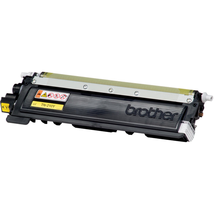 Image of Brother TN-210Y TN210 BK/C/M/Y Toner Cartridge, 1400 Pages, 1 Each